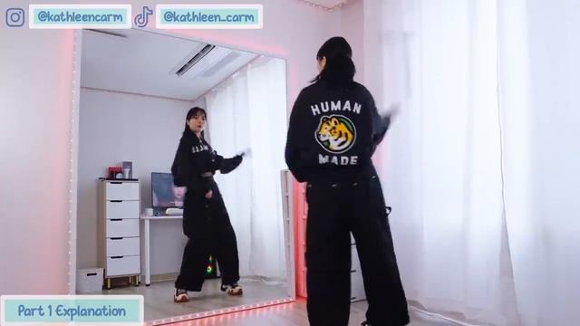 Step by Step JENNIE - like JENNIE (Chorus 1 + dance break) #dancetutorial (2)