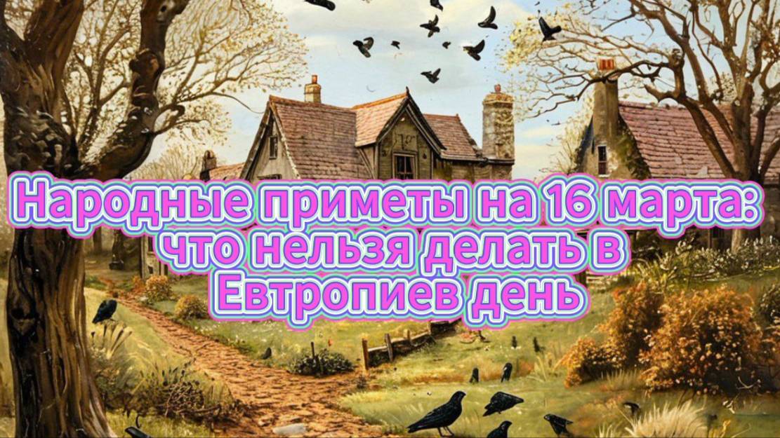 Народные приметы на 16 марта: что нельзя делать в этот день