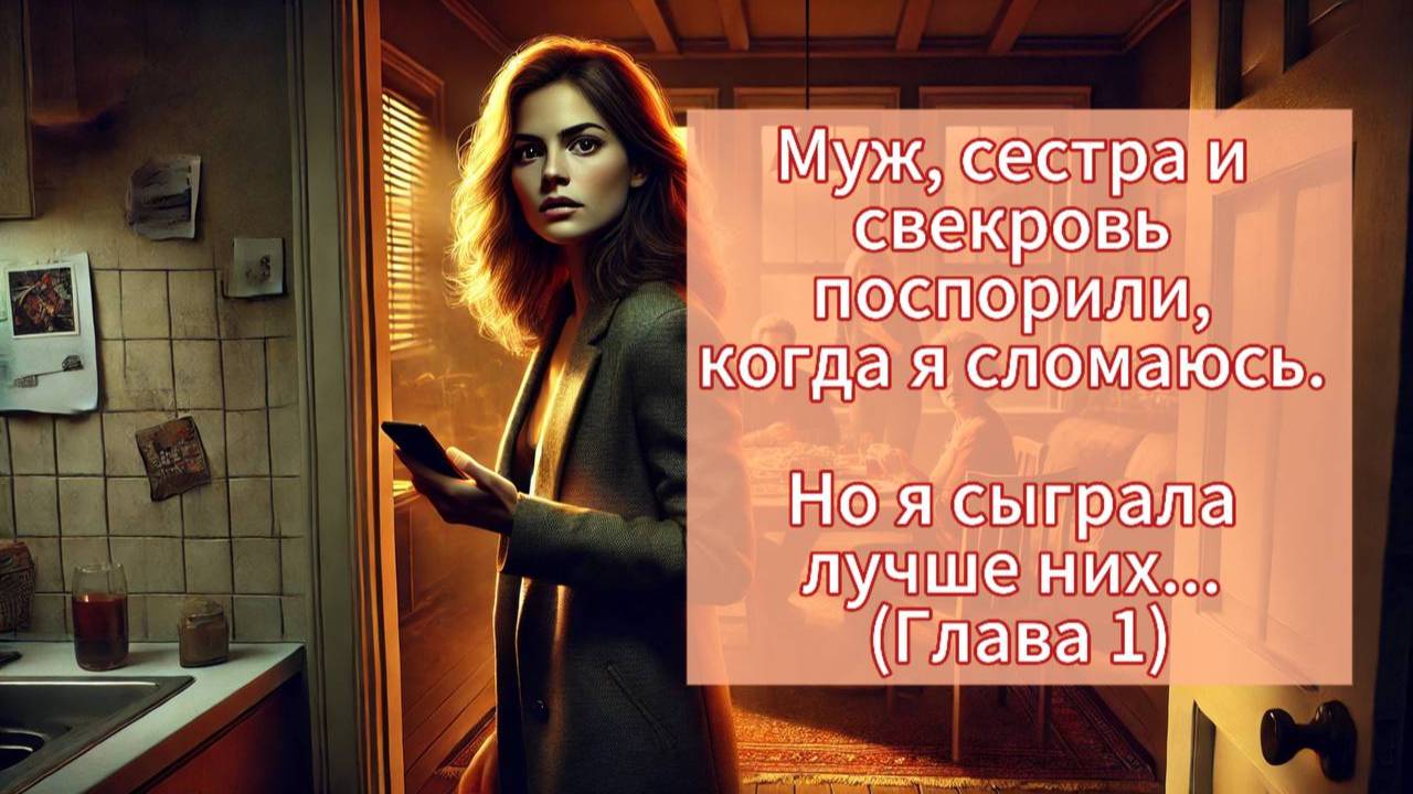 Муж, сестра и свекровь поспорили, когда я сломаюсь. Но я сыграла лучше них...