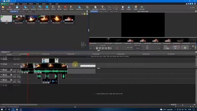 สอนตัดต่อ ตัดต่อ แก้ไข คลิบวีดีโอ VideoPad Video Editor