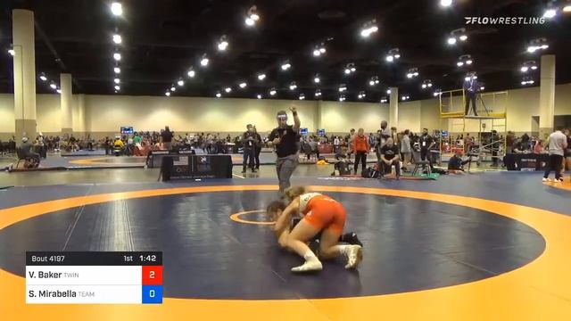 55 Kg 3rd Place Vayle Baker Twin Cities RTC Vs Sophia Mirabella Team Tornado Wrestling Club