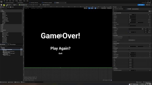 32 - Game Over UI