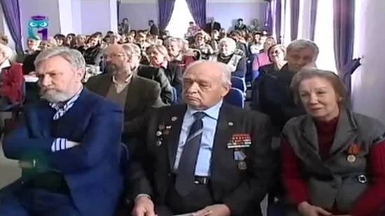 Встреча жителей блокадного Ленинграда по случаю даты снятия блокады