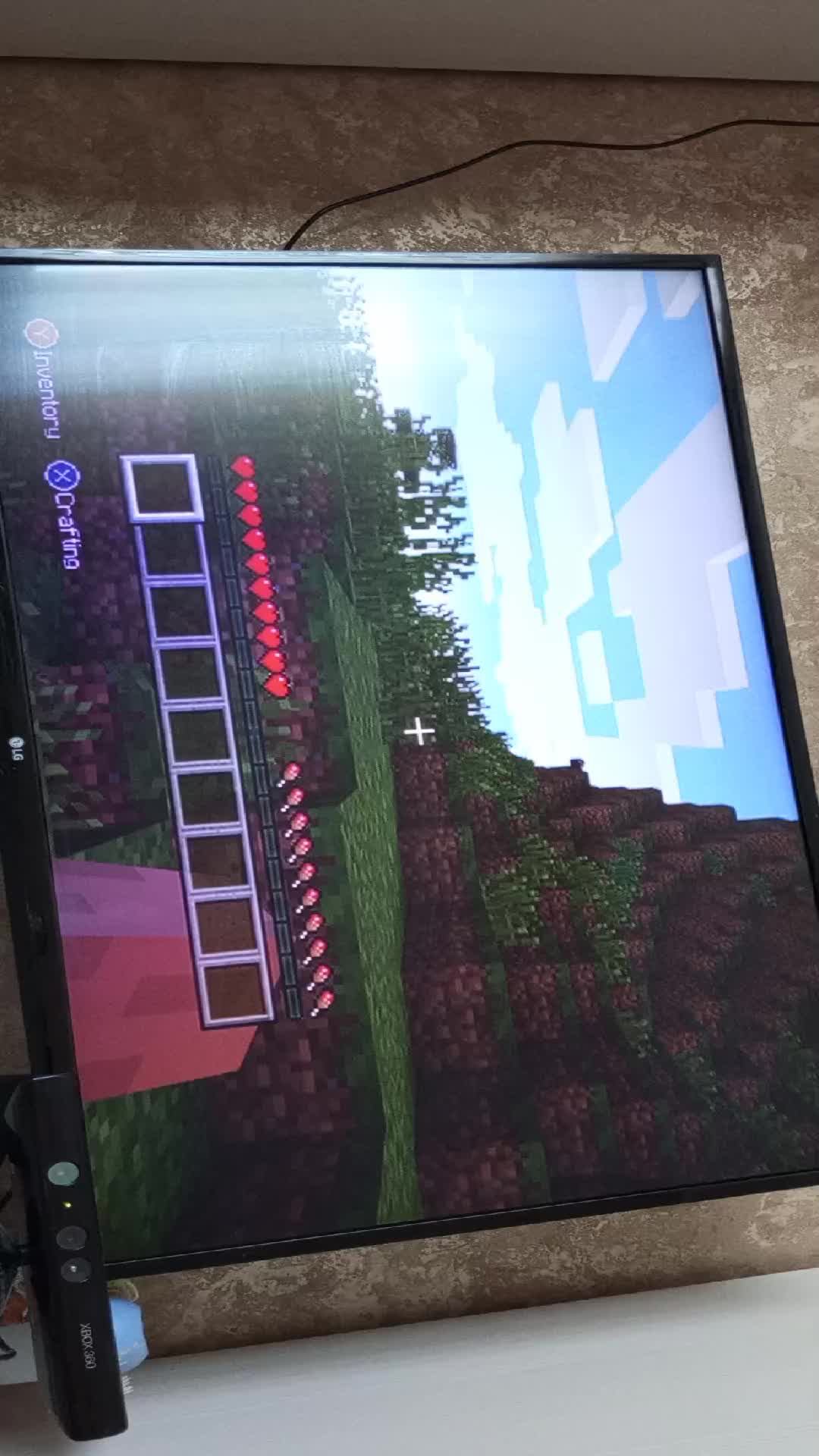 играем в Minecraft на Xbox 360
