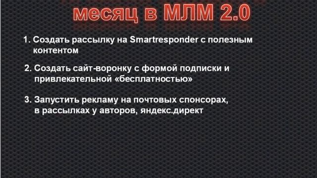 10 Шагов к $10 000 в месяц в МЛМ 2.0...