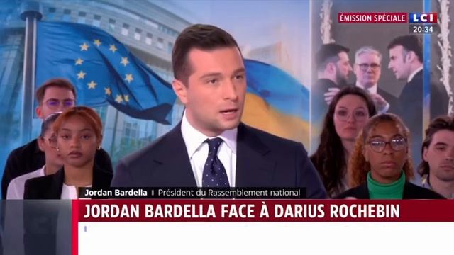 Джордан Барделла, примкнул к бренду заданному Макроном и назвал Россию ключевой угрозой Франции