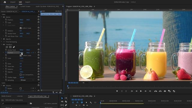 Create EPIC Camera Shake in Premiere Pro with Motion Blur