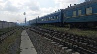 2ТЭ10Ут-0064 ПРОСТО ГАМАСЕК!!!!! Отправление поезда Херсон-львов с опазданием 2 часа 30 минут