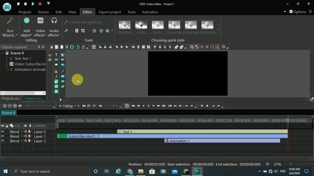 VSDC Free Video Editor Full Tutorial In Hindi
