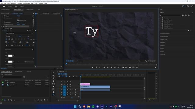How To Make TYPEWRITER EFFECT In Premiere Pro