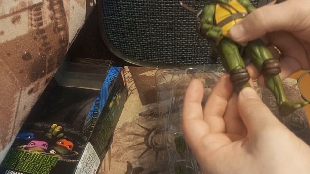 распаковка черепашки ниндзя Леонардо #tmnt