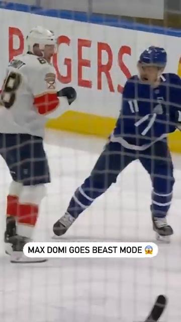 Max Domi Taking A Page Out Of His Dad's Book