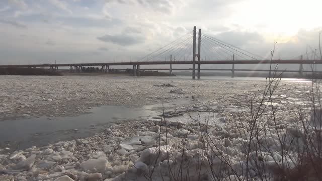 Ледоход  почти закончен. 14.03.25.