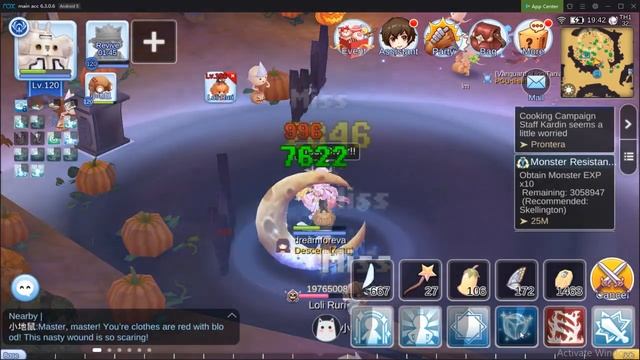 Ragnarok M : Warlock solo kill loli ruri using auto attack