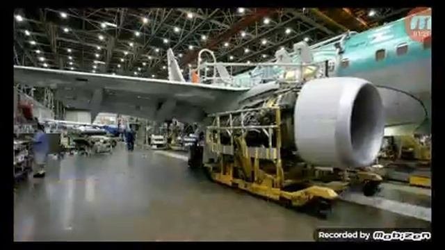 Покраска самолета Boeing737. Fly dubai