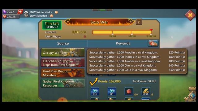 Finally Castle level 25 : Lords Mobile