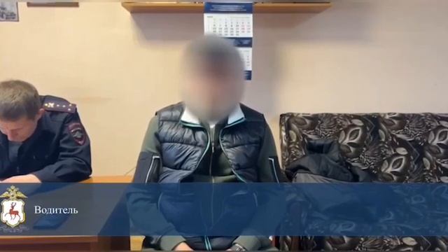 В Нижнем Новгороде 58-летний водитель вылетел на пешеходную дорожку !!!