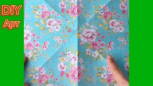 Коробка сердечко из бумаги. DIY
Арт