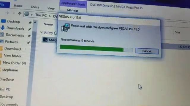 Bootleg software being sold on Amazon... Buyer beware. Fake copy of Sony Vegas pro 15 sold as legit