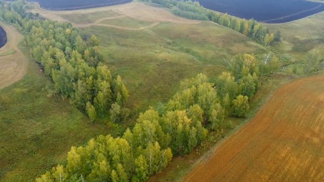Осенний полет в облаках.
