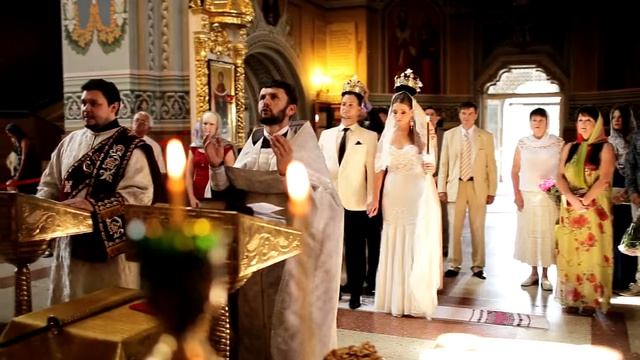 Венчание. Видеосьемка на свадьбу