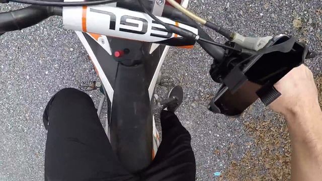 TOP SPEED RUN (and review): EGL125 A11 PRO 125CC Pit Bike