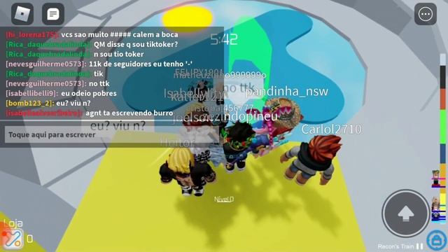 Roblox- Sendo malvada no tower(tower of hell)