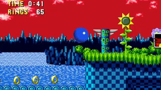 Sonic ReMamed (GEN) Gameplay on Sonic 1 Hack