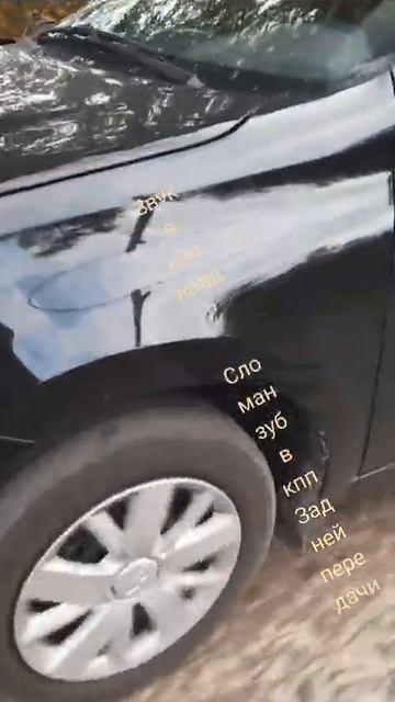 шум в кпп  задней передачи