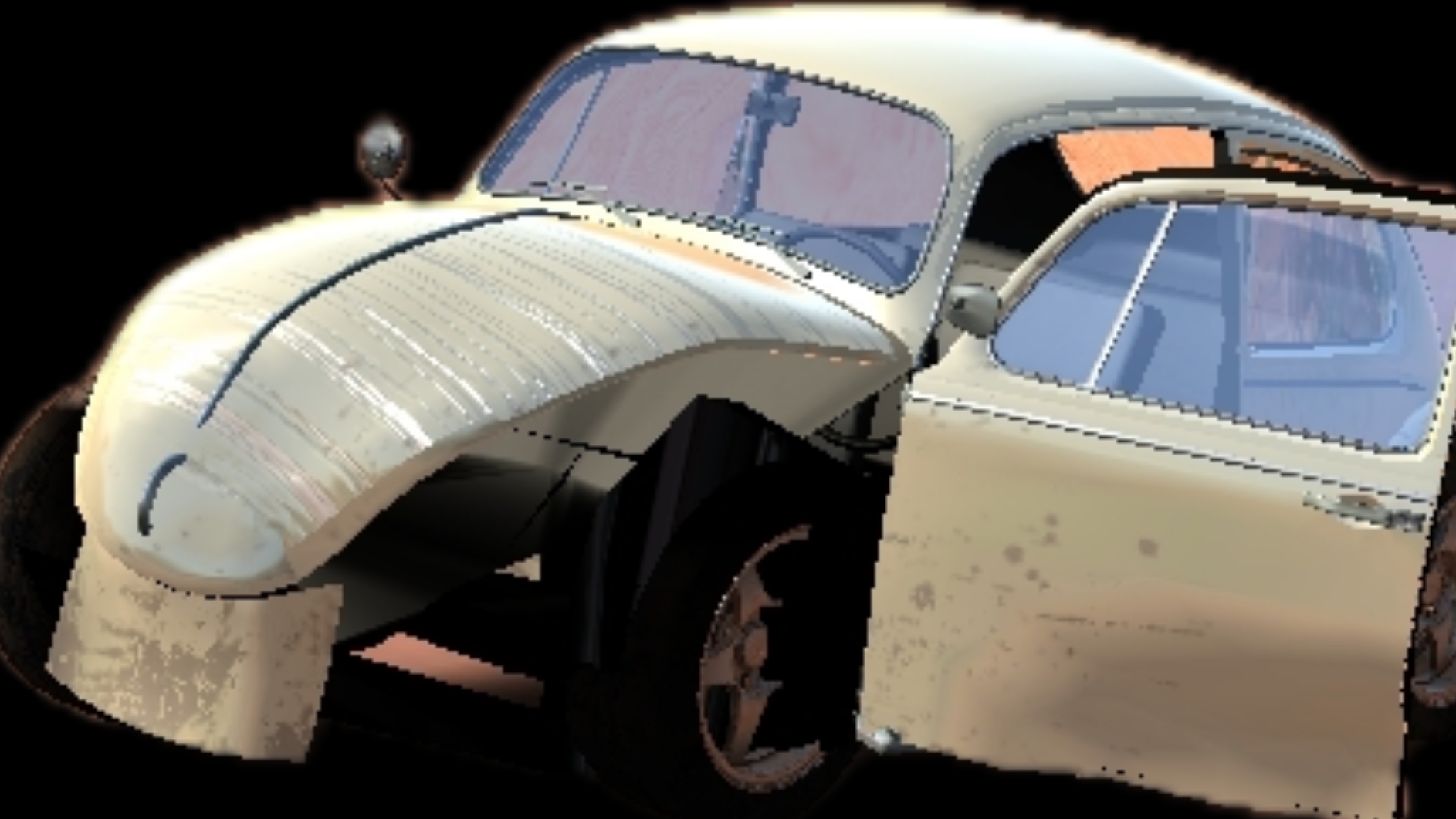 разбил volkswagen жук Drive Х