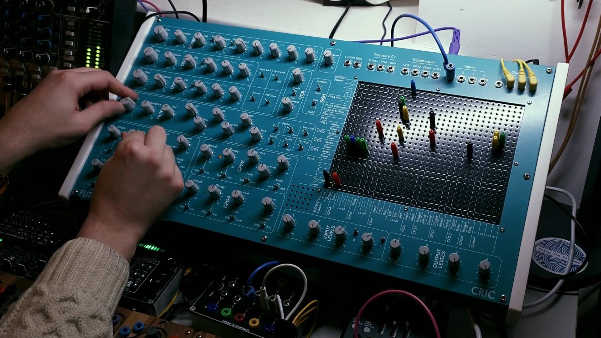 Future Sound Systems Cric: Exploring Monster Analogue Patch-Matrix Synth