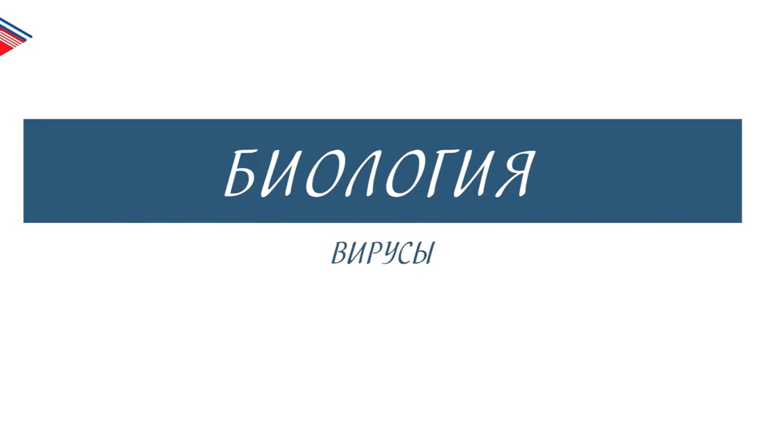 6 класс - Биология - Вирусы