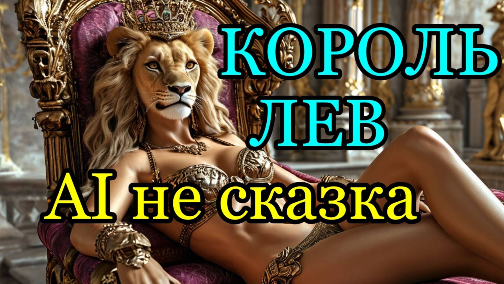 Король лев. Драматично-депрессивная AI не сказка.