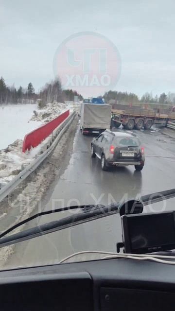 ДТП на участке автодороги Сургут - Лянтор
#чп #дтп #авария #сургут #лянтор #хмао #югра