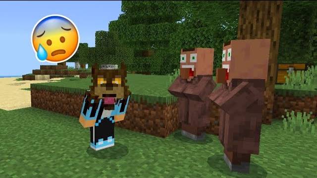 КАК НАПУГАТЬ ЖИТЕЛЕЙ В МАЙНКРАФТ? Minecraft