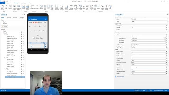1.6 Home Remote - Automatically Update Text from an External Variable