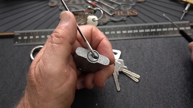 (1504) BAB Padlocks Picked & Machined Open