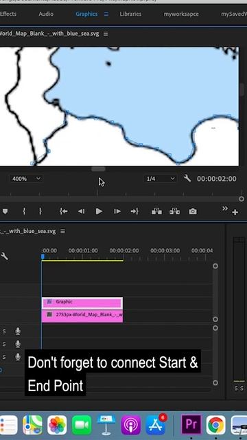 How to Highlight Area on Map | Adobe Premiere Pro Tutorial | Youtube Shorts