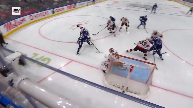 Maple Leafs' William Nylander Goes Into His Bag For Insane Goal Vs. Senators