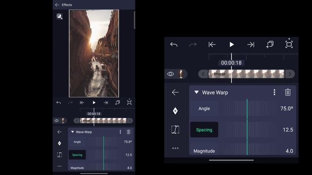 WAVE WARP EFFECT ON ALIGHTMOTION. February 20, 2023