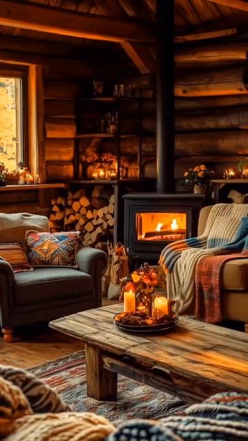 🍁 Утро с кленовым сиропом и вафлями в уютном домике