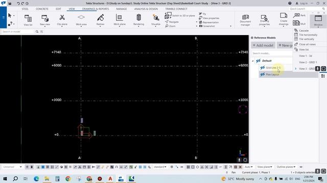 2 1 Model Tekla Part 1 4of4 #teklastructure #teklastructure2023