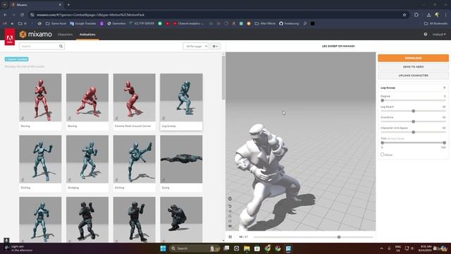 5.1 -Download Hand Combact Animation