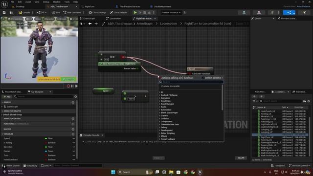 5.4 -Optimize Turn animation