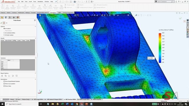 SOLIDWORKS Simulation Essentials - Lesson 5 - Understanding SOLIDWORKS Simulation Results