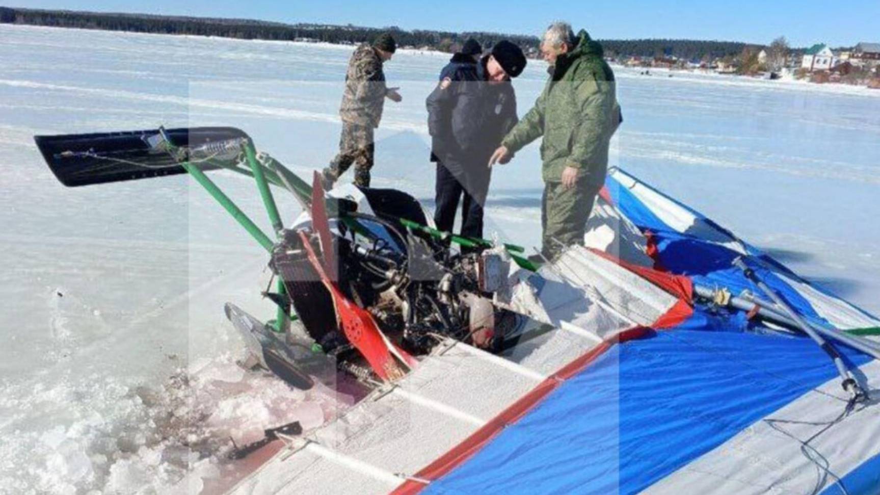 В Кировской области рухнул мотодельтаплан