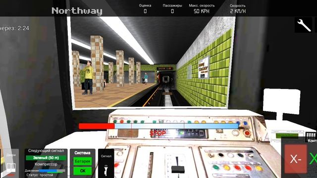 обзор игры🎮👾ag subway simulator metro 2