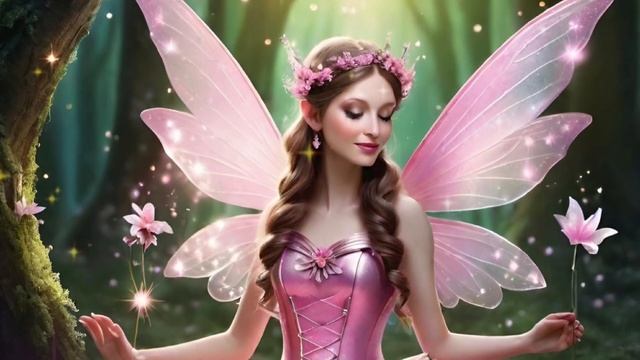 A spring fairy in a magical forest ✨ 🪷