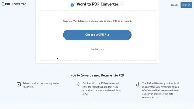 What is the difference between PDF Menu, Word Doc Menu, and Online Order Menu.