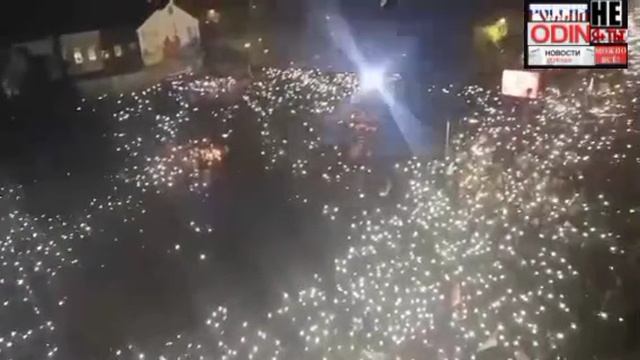 ❗️Протесты в Белграде в этот вечер